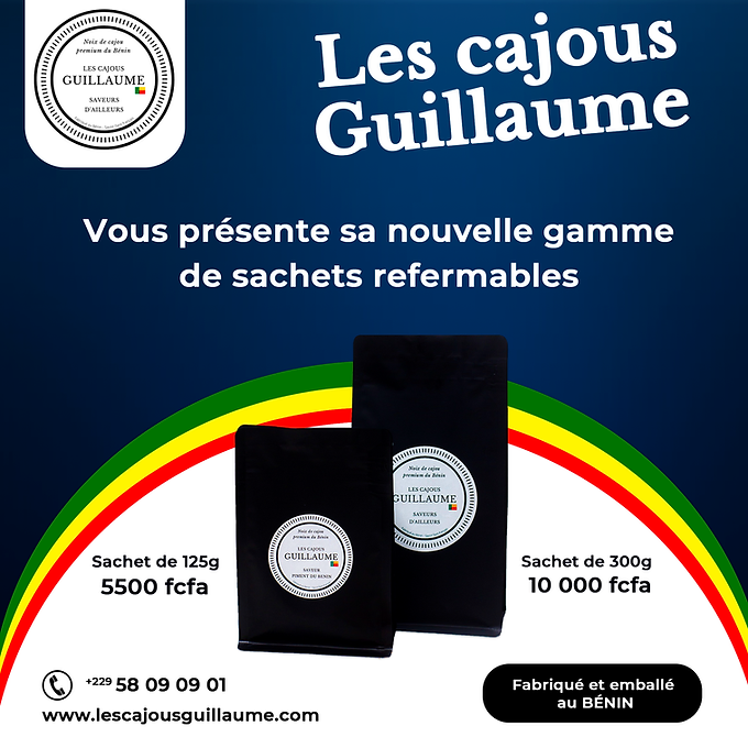 sachet 125g et 300g